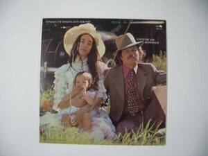 ◆輸入盤 LP【新品】●COUNTRY　 JOE 　McDONALD　～Tonight　I'm　Singing …