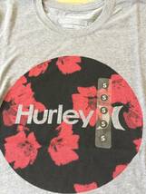 Hurley フラワープリント T-シャツ_画像2