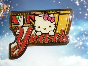 激レア！２００６年 USJ ５周年記念 ハローキティ ピンバッジ ピンズ (非売品)