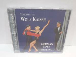 社交ダンス　CD　WOLF KAISER　ウォルフカイザー　GERMAN OPEN DANCING