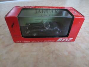JAGUAR　XKE　ジャガーEタイプモデルカー1/43・ベストモデル社イタリア製★コーギー・ディンキー・ミニチャンプス等のミニカーファンに♪