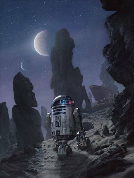 Disney Fine Art ディズニーファインアート スターウォーズ Star Wars R2-D2 限定 レア
