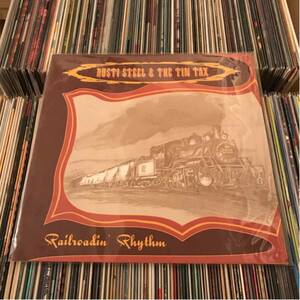 RUSTI STEEL & THE TIN TAX LP RAILROADIN' RHYTHM ロカビリー