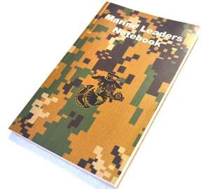 米軍放出品 MARINES LEADER BOOK 海兵隊 USMC リーダーブック 本 ノート メモ帳 150ページ程度