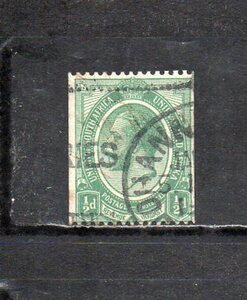 174052 南アフリカ 1913年 ジョージ5世肖像 0.5d バイリンガル表記 コイル切手