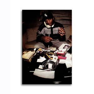 Eazy E イージーイー NWA ポスター ボード パネル フレーム 70x50cm 海外 ヒップホップ ラッパー アート グッズ 写真 雑貨 フォト 絵 3