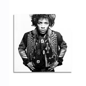 ジミ ヘンドリックス Jimi Hendrix ジミヘン ポスター ボード パネル フレーム 50x50cm 海外 ギタリスト グッズ 写真 雑貨 フォト 2