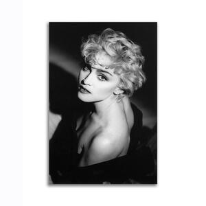 マドンナ Madonna ポスター ボード パネル フレーム 70x50cm 海外 アート インテリア グッズ 雑貨 写真 フォト 絵 大 2