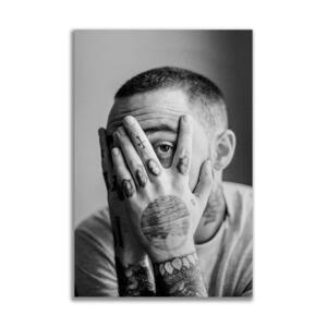 マック ミラー Mac Miller ポスター ボード パネル フレーム 70x50cm 海外 ヒップホップ ラッパー アート グッズ 写真 雑貨 絵 おしゃれ 12