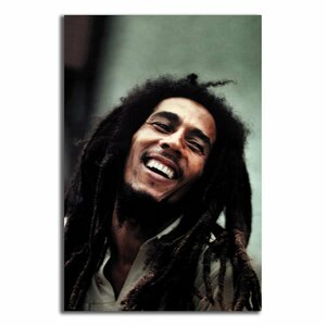 ボブ マーリー Bob Marley レゲエ ポスター ボード パネル フレーム 70x50cm ボブマーリー 海外 アート グッズ 写真 雑貨 フォト 絵 2