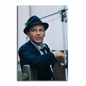 フランク シナトラ Frank Sinatra ジャズ ポスター ボード パネル フレーム 70x50cm 海外 アート グッズ 写真 雑貨 絵 フォト 7