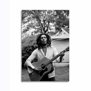 ボブ マーリー Bob Marley レゲエ ポスター ボード パネル フレーム 70x50cm ボブマーリー 海外 アート グッズ 写真 雑貨 フォト 絵 25