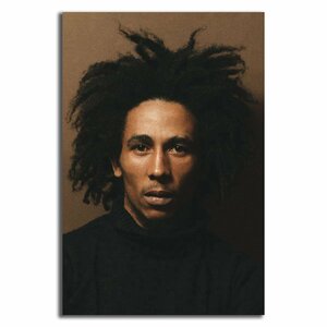 ボブ マーリー Bob Marley レゲエ ポスター ボード パネル フレーム 70x50cm ボブマーリー 海外 アート グッズ 写真 雑貨 フォト 絵 4