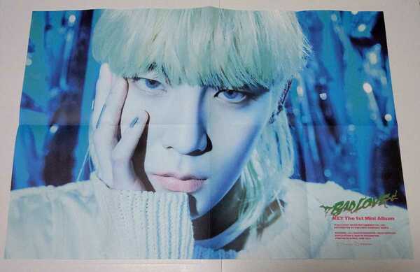 ★KEY [BAD LOVE] ポスター BOOKLET ver ミニアルバム キー SHINee②