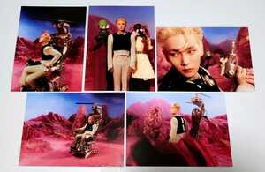 ★KEY [BAD LOVE] ポストカード 5枚セット BOX SET ver ミニアルバム キー SHINee②