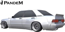 【M’s】W201 190Eクラス (1985y-1993y) PANDEM リヤフェンダー 左右／／FRP パンデム エアロ ワイド オバフェン オーバーフェンダー_画像4