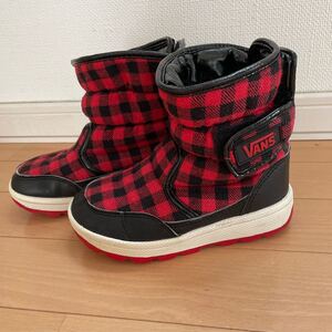 防水スノーブーツ18cm VANS
