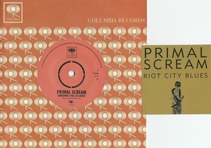 PRIMAL SCREAM / SOMETIMES I FEEL SO LONELY/EU盤/中古7インチ!! 商品管理番号：3177