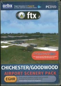 新品 Orbx FTX EU EGHR Chichester/Goodwood(FSX) 空港シーナリー アドオンソフト