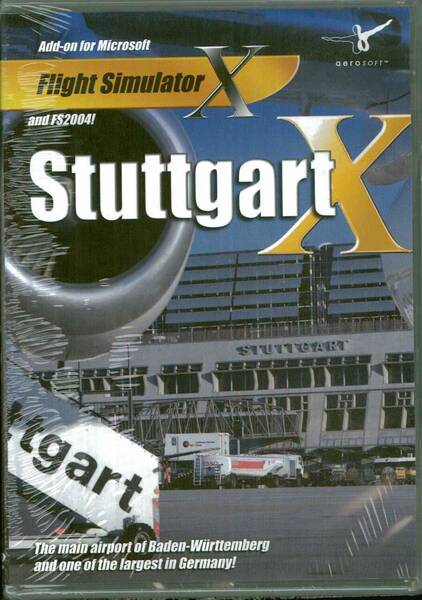 新品 Stuttgart X (FSX/FSX:SE/FS2004/P3D V3) アドオンソフト ドイツ シュトゥットガルト空港