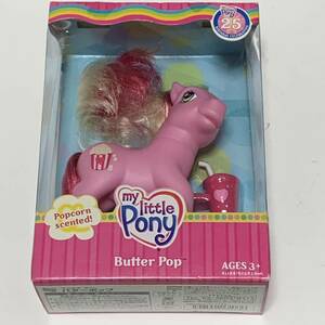 日本版 HASBRO ハズブロー 2007年製 MY LITTLE PONY マイリトルポニー BUTTER POP バターポップ 馬 ソフビ フィギュア ビンテージ