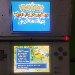 美品 ポケモン不思議のダンジョン青 海外版