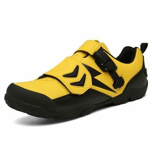 2021 binding shoes cycling shoes sneakers bicycle shoes sport bike man woman possible X126 yellow color 27cm/44