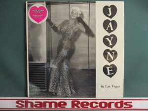 Jayne Mansfield ： Jayne In Las Vegas LP (( ブロンド Sexy 女優 ジェーン の62年ライブ!! / ホットピンク レコード / 落札5点で送料無料