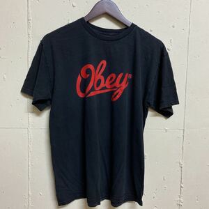 OBEY 半袖Tシャツ M 古着