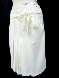 SONIA RYKIEL ソニア リキエル アパレル レディーススカート オフホワイト サイズ：42 19304204-H