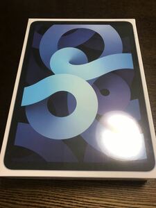 新品未開封　iPad Air4 64GB ブルー色　wifi版 myfq2j/a