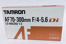 動作確認済 訳あり品 TAMRON タムロン AF 70-300mm F4-5.6 LD Di Model A17 for PENTAX ペンタックス Kマウント用_画像6