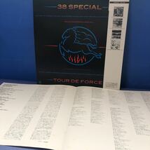 A帯付LP 38 スペシャル MTV大ヒット 38 Special Tour De Force 愛は消えても レコード 5点以上落札で送料無料_画像3