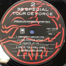 A帯付LP 38 スペシャル MTV大ヒット 38 Special Tour De Force 愛は消えても レコード 5点以上落札で送料無料_画像5