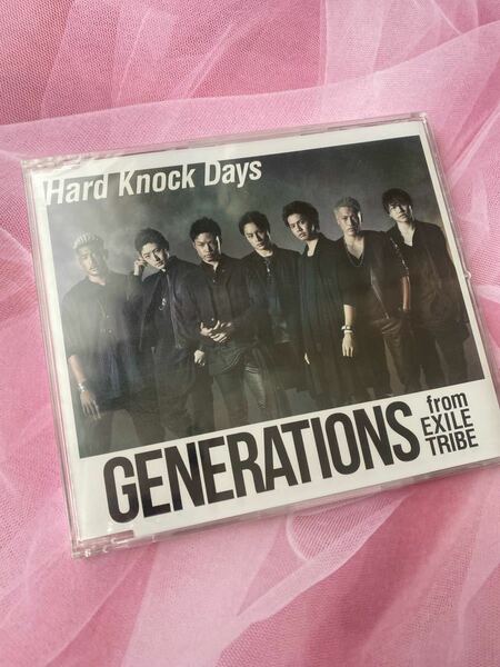 ◆送料込み即決◆新品◆GENERATIONS from EXILE TRIBE Hard Knock Days◆CD