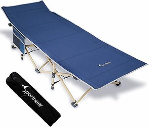 簡易ベッド キャンプベッド 組立不要 耐荷重200kg　188×71cm