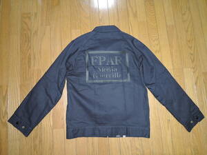 FPAR 40% スイングトップ 1S 薄手 シャツジャケット ワーク ワッペン 背ロゴ刺繍ステッチ WTAPS / FORTY PERCENTS AGAINST RIGHTS