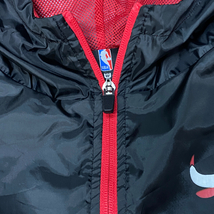 USA正規品 【S】 UNK 公式 シカゴ ブルズ Chicago Bulls アノラック anorak プルオーバー NBA エキスパート ウィンドブレーカー バスケ _画像3