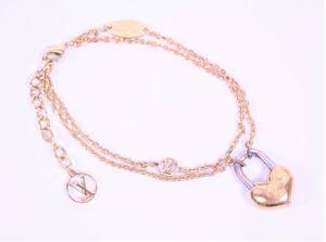 Y5138* secondhand goods * Louis * Vuitton bracele brass re*k Lazy in lock M67274