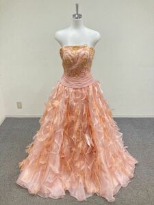 . dress 24)[ free shipping ] color dress wedding dress orange size 9 number wedding costume photographing memory photograph 20220413