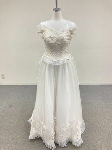 狩ドレス38）【送料無料】ウェディングドレス 白　サイズ9号　結婚式　衣装　撮影　記念写真　20220418