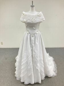 . dress 40)[ free shipping ] wedding dress white size unknown wedding costume photographing memory photograph 20220418