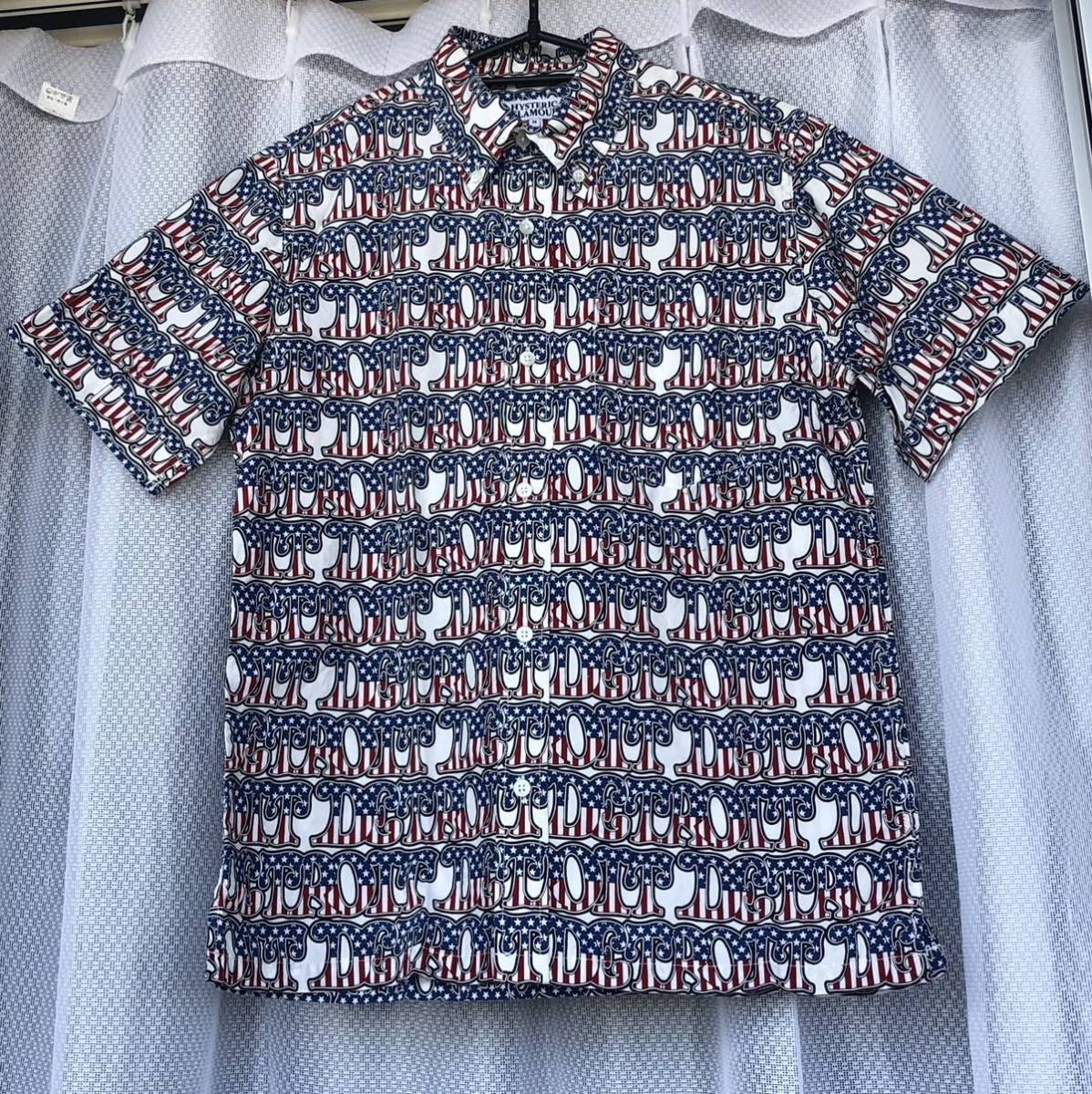 ヤフオク! -「ヒステリックグラマー 総柄シャツ」(半袖シャツ) (男性用