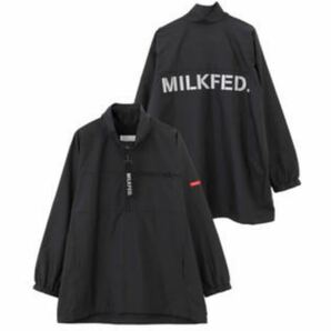 ミルクフェド HALF ZIP UP BLOUSON ハーフジップアップブルゾン