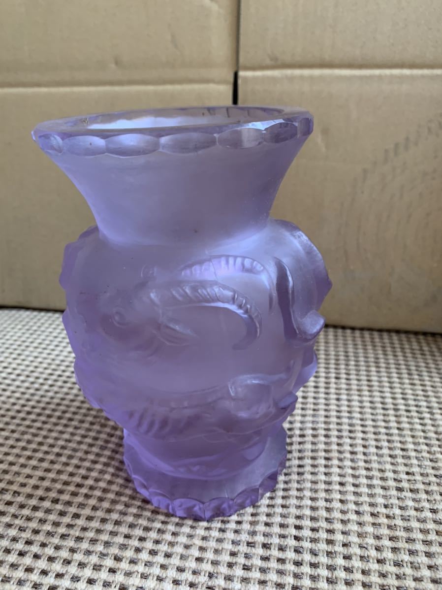 ヤフオク! -ボヘミアンガラス花瓶(花瓶)の中古品・新品・未使用品一覧