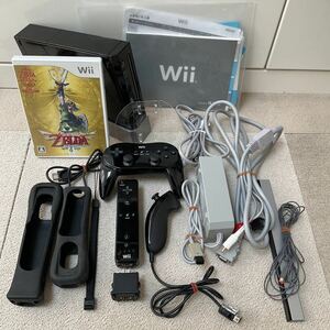 任天堂Wii 本体一式 クラシックコントローラPRO モーションプラス　ゼルダの伝説スカイウォードソード
