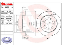 ブレンボ ディスクローター ジムニー JB23W '98/9～'04/10 ※車体No.～402835 フロント brembo 2枚セット 送料無料_画像2