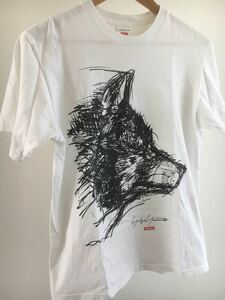 supreme wolf tシャツ