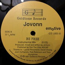 Jovonn / Be Free_画像2