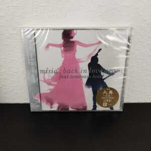 新品★MISIA back in love again feat.tomoyasu hotei CD